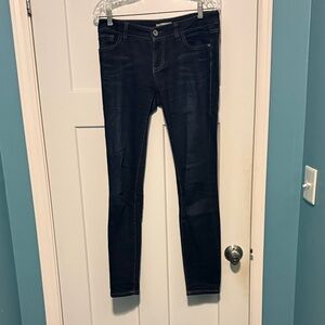 CAbi Dark Wash Skinny Jeans